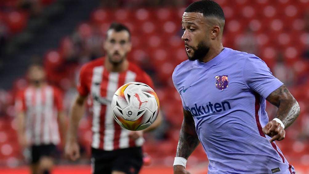 Depay: 'Decepcionado por no haber marcado la segunda'