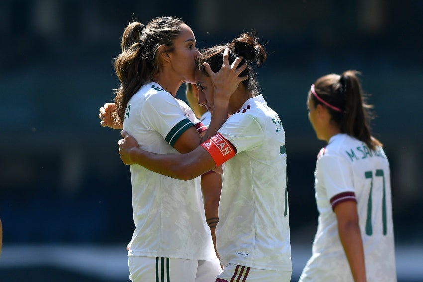 Jugadoras de la Selección Mexicana Femenil