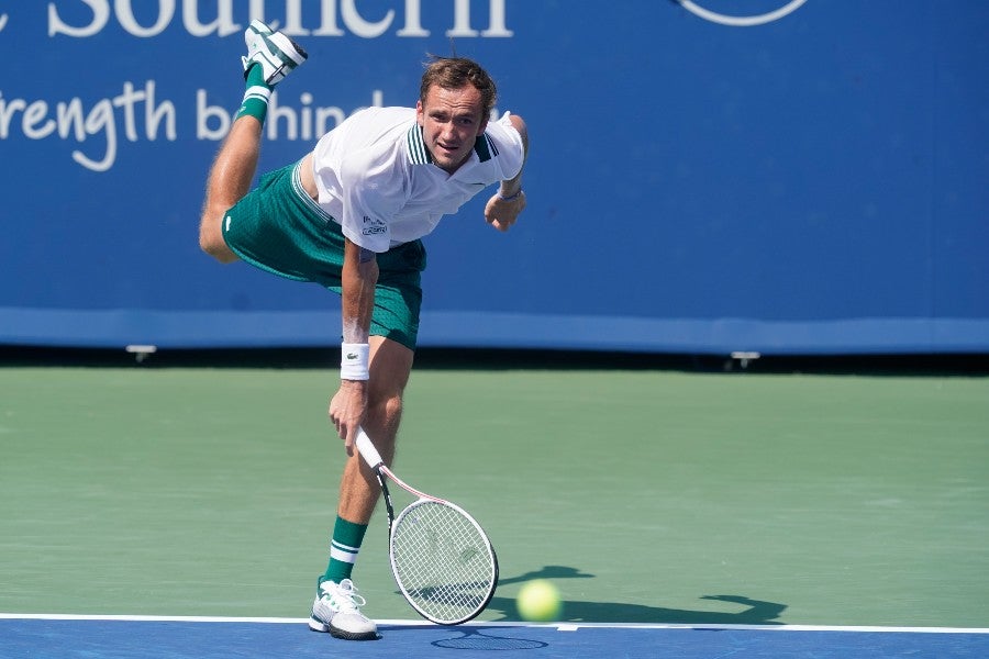 Daniil Medvedev en el Masters de Cincinnati