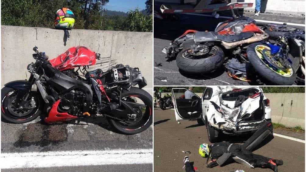 Se realizó una rodada en homenaje a los motociclistas fallecidos en la México-Cuernavaca