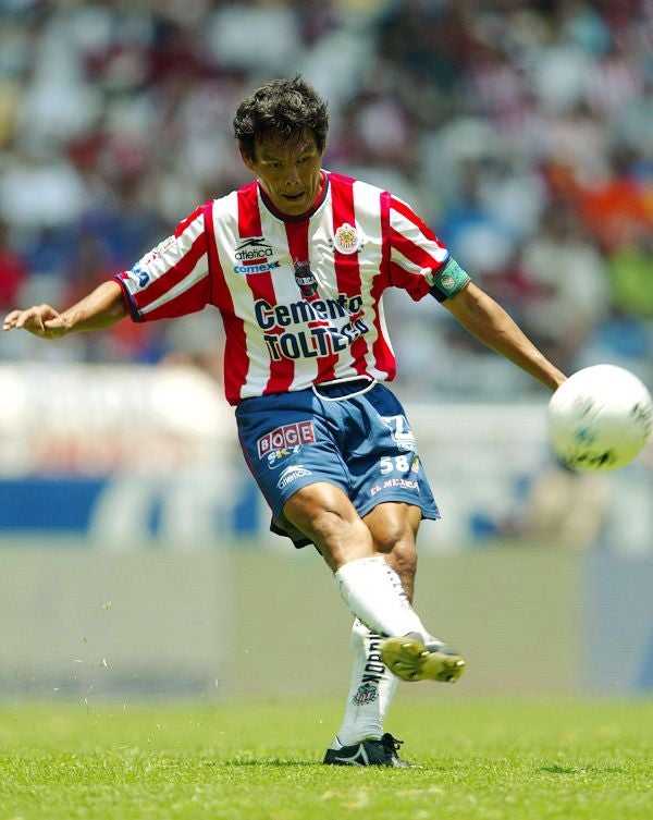 Joel Sánchez como jugador de Chivas