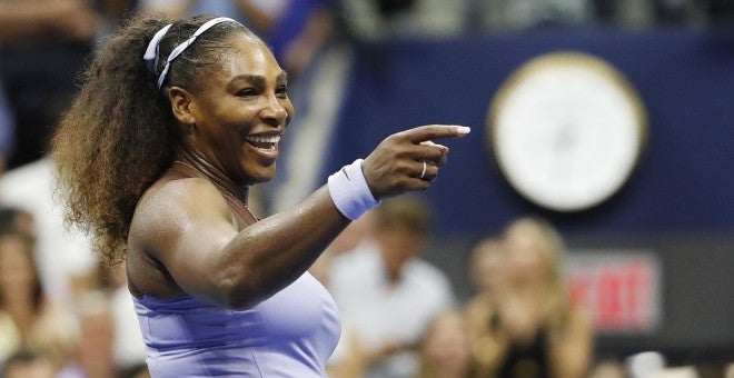 Serena Williams en un US Open