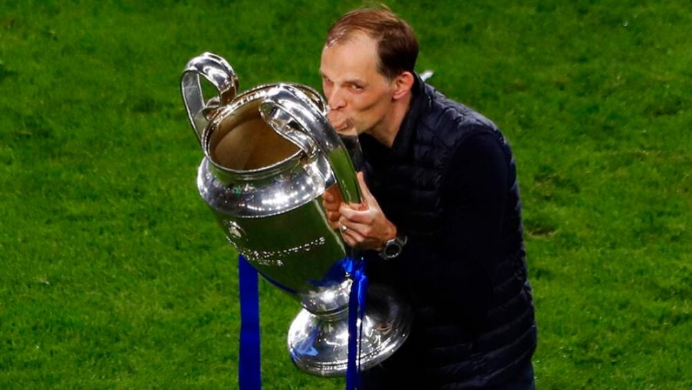 Thomas Tuchel tras haber ganado la Champions con el Chelsea