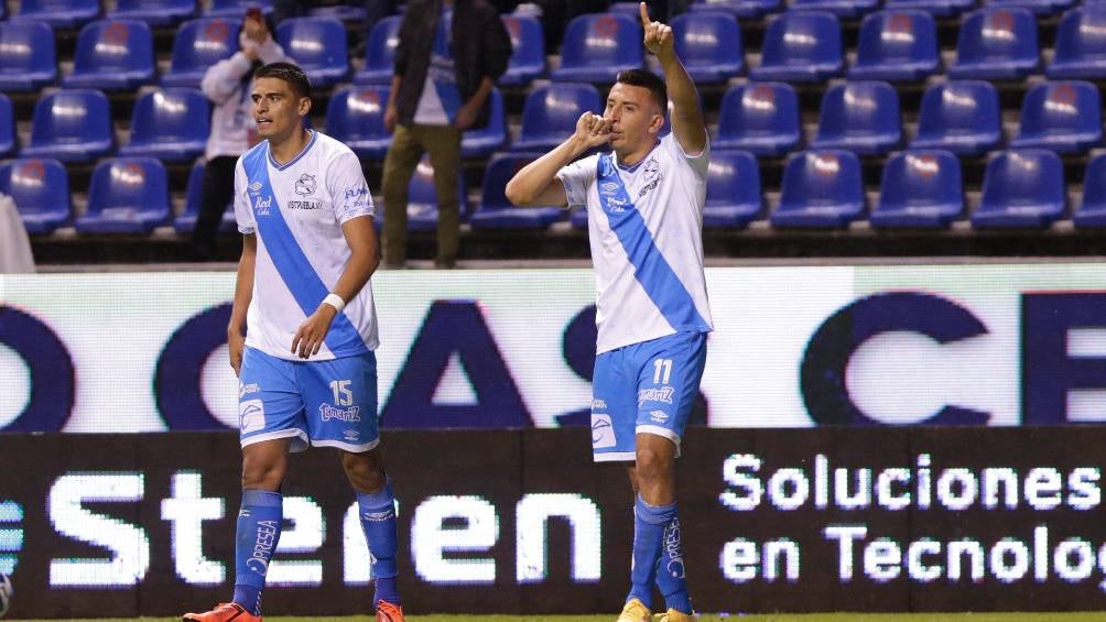 Álvarez celebrando el gol del partido