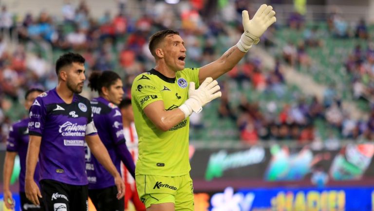 Nikolás Vikonis protesta ante empate de San Luis