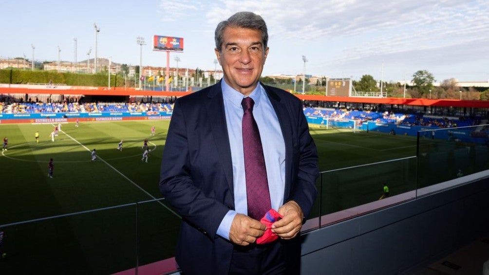 Joan Laporta en el Gamper