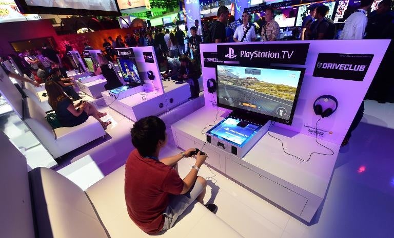 Habitantes de China disfrutan de una convención de videojuegos 