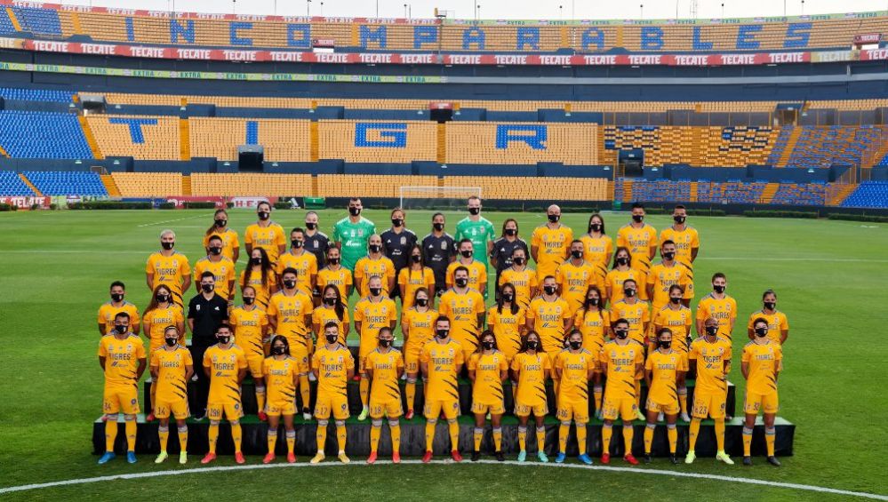 Foto oficial de Tigres para la temporada 21-22