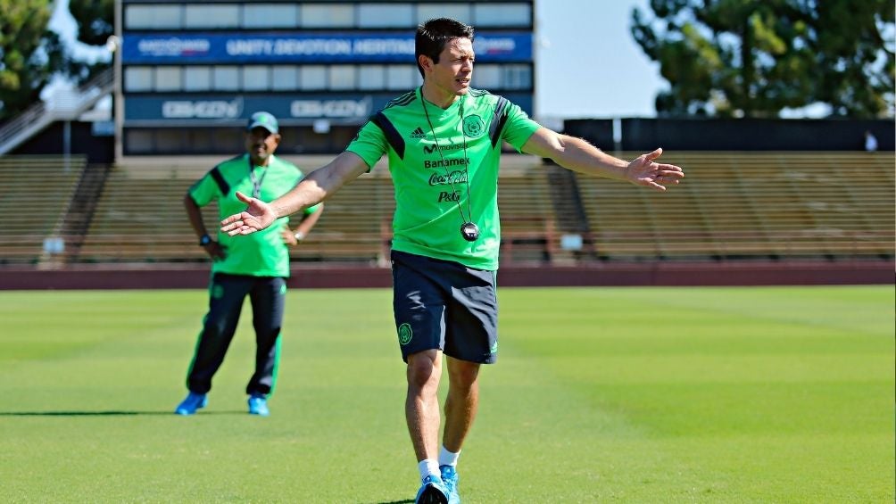 Giber Becerra en su etapa con la Selección