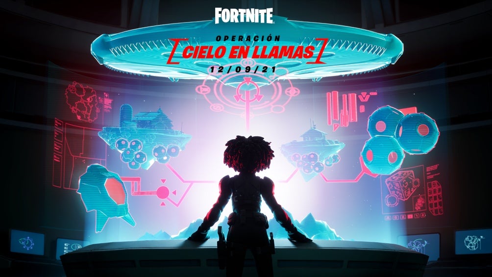 Evento Cielo en Llamas de Fortnite