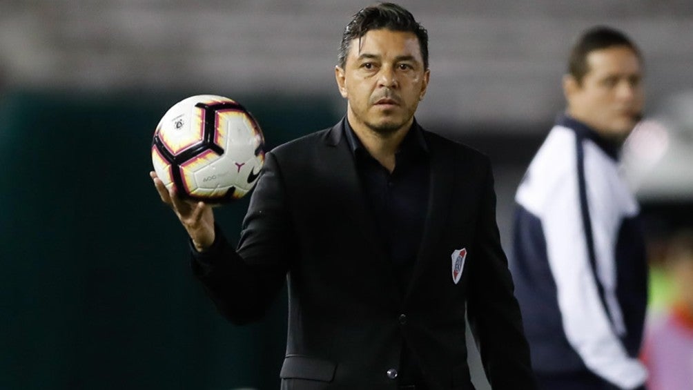 Técnico del River Plate Marcelo Gallardo