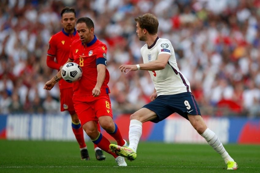 Inglaterra goleó a Andorra