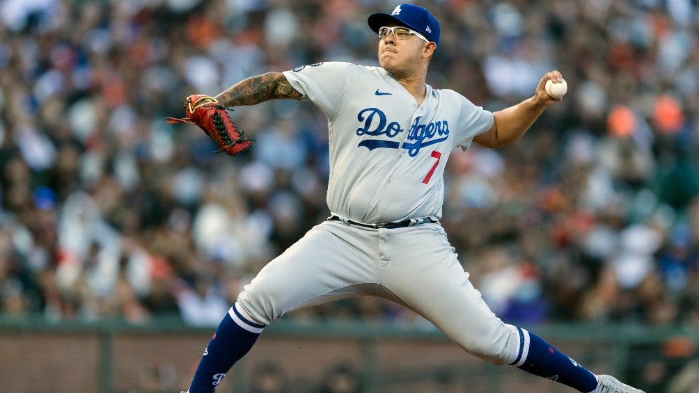 Julio Urías: El pitcher mexicano alcanzó las 16 victorias en triunfo de Dodgers sobre Giants