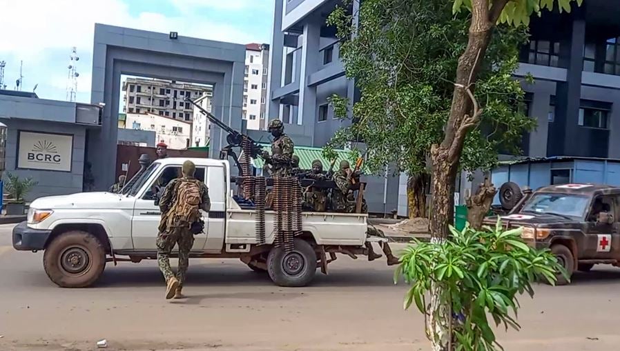 Acciones militares en Guinea