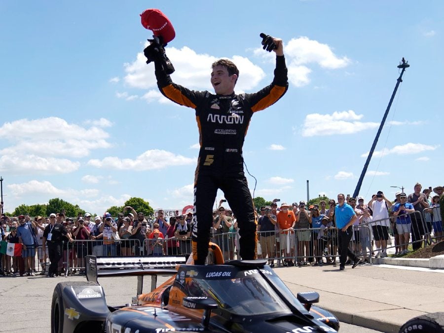 Pato O'Ward, piloto mexicano de IndyCar