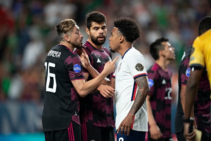 Weston McKennie en acción ante México