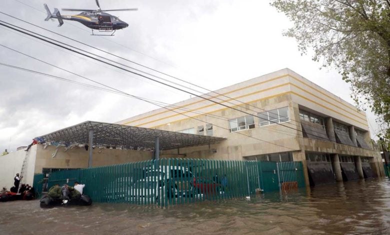 Los estragos de las inundaciones en Hidalgo