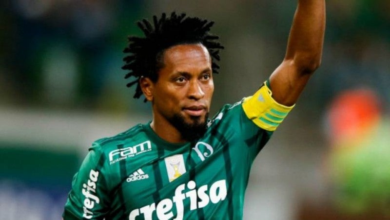 Zé Roberto en su paso por el Palmeiras