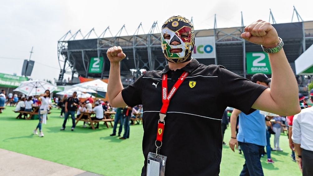 Aficionado en el GP de México