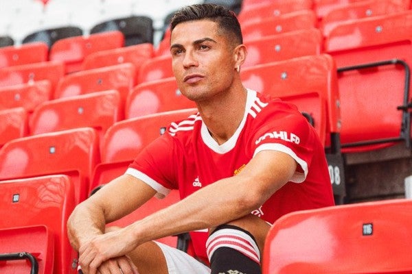 Cristiano Ronaldo en el Old Trafford 