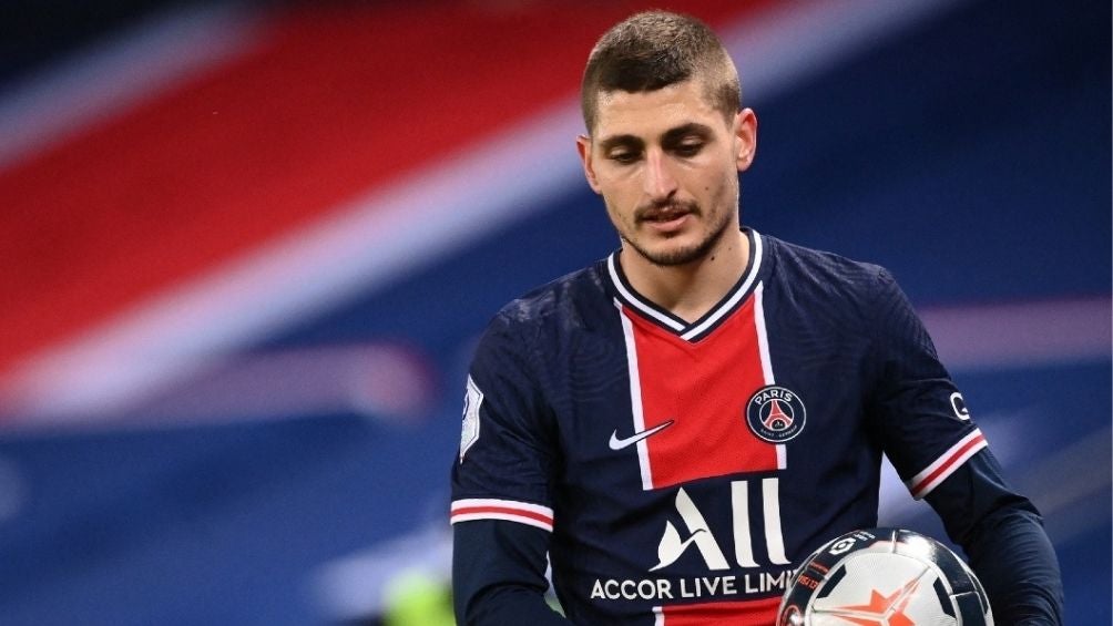 Verratti con el PSG