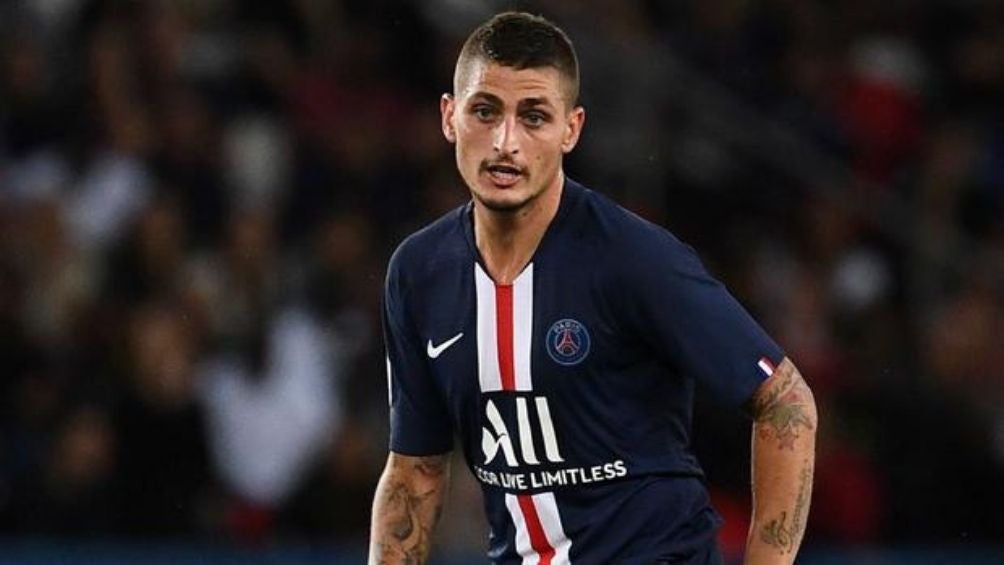 Verratti con el PSG