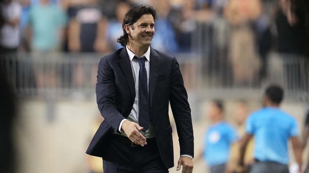 Santiago Solari en victoria ante Philadelphia