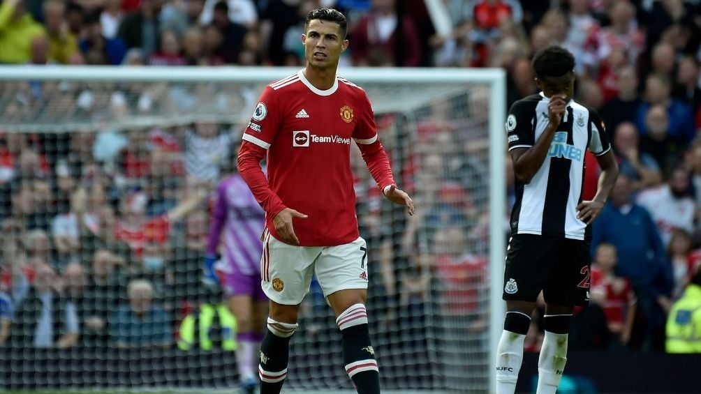 Cristiano Ronaldo con el United