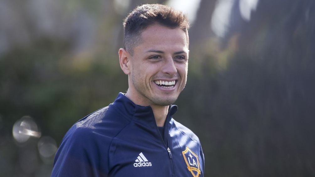 Chicharito con el Galaxy