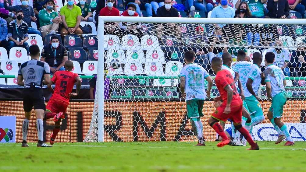 El momento del gol de Intriago 