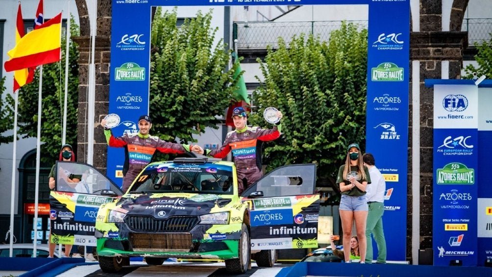 Benito Guerra: Piloto mexicano finalizó octavo en el Rally de Azores