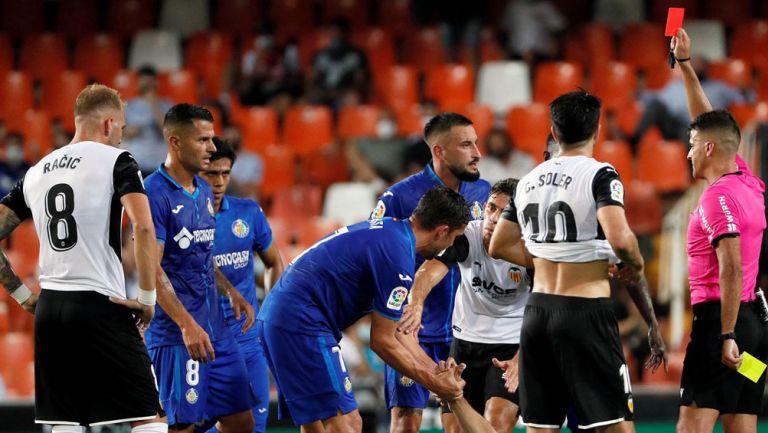 Acciones entre el Getafe y Valencia