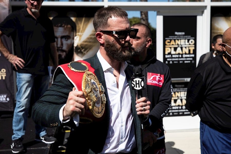 Caleb Plant, boxeador estadounidense