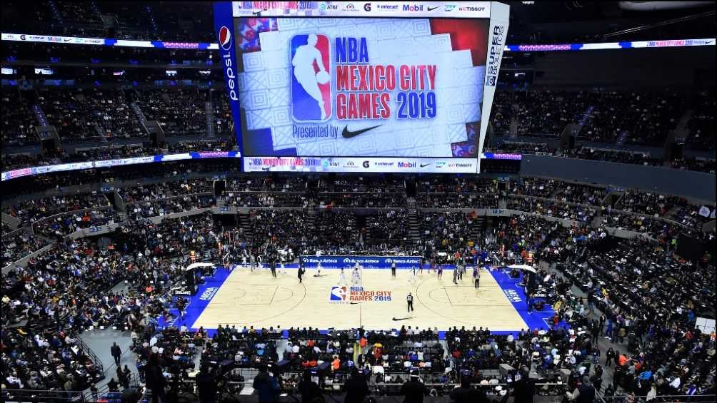 La Ciudad de México albergando la NBA