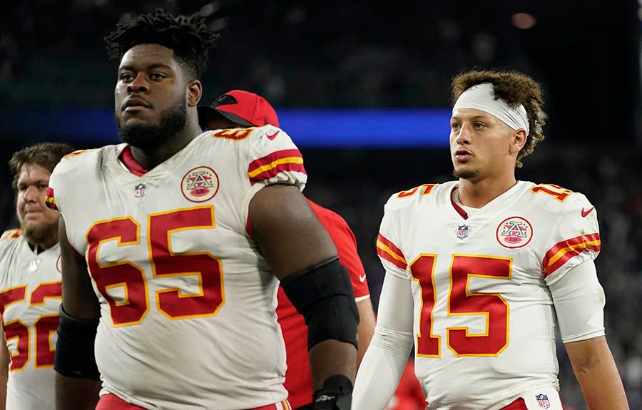 Patrick Mahomes y compañía tras caer ante Baltimore