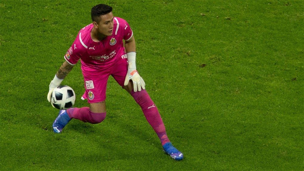 Raúl Gudiño en el América vs Chivas