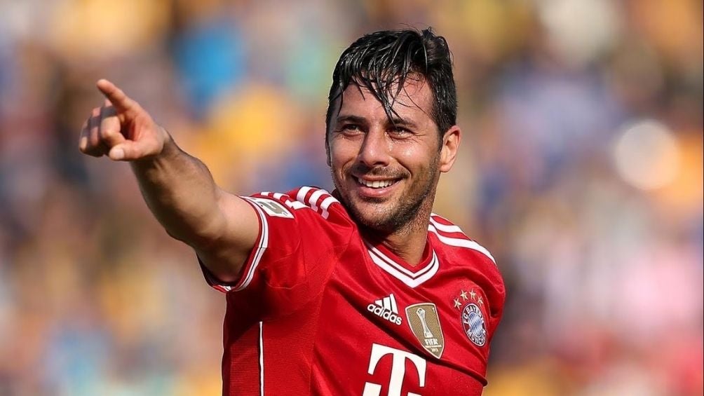 Pizarro en su paso por el Bayern