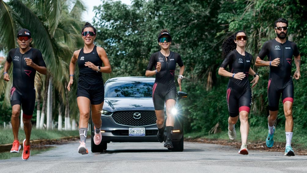 Excelente participación en el Mazda Ironman 70.3 de Cozumel