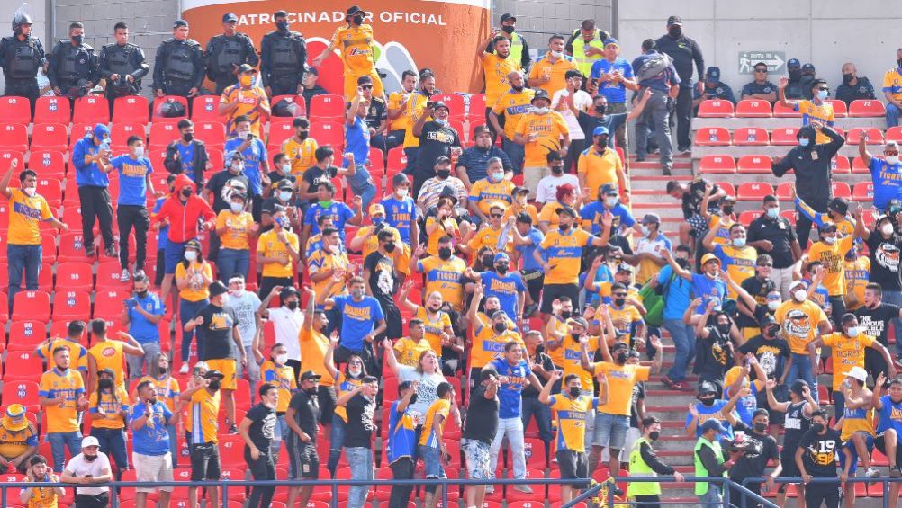 Afición de Tigres en el Alfonso Lastras