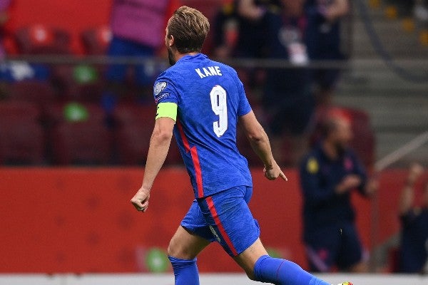 Harry Kane con la Selección de Inglaterra