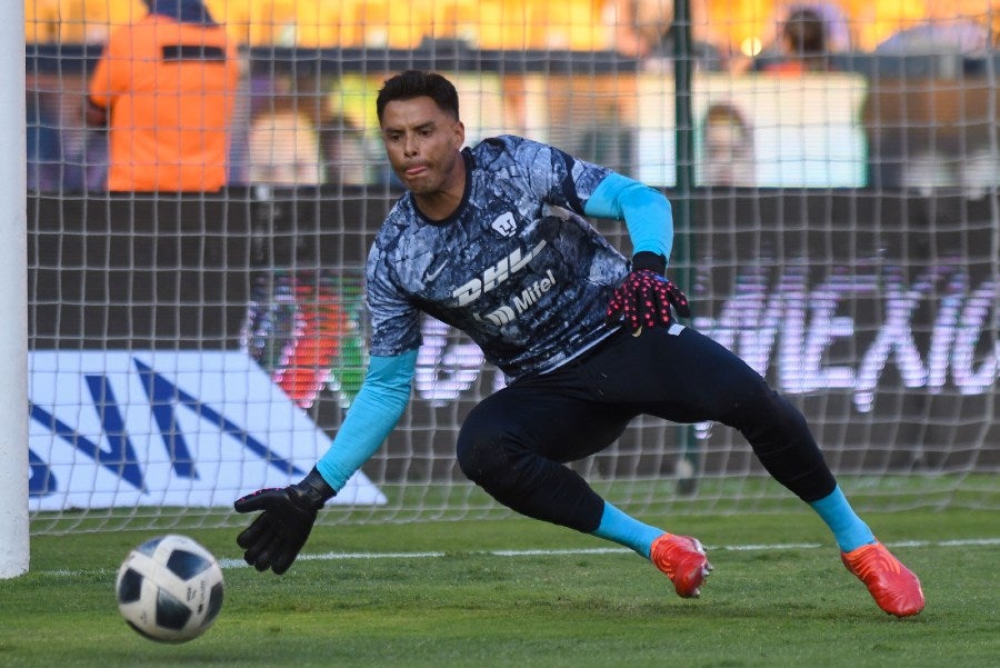 Talavera, prior to the game against Tigres