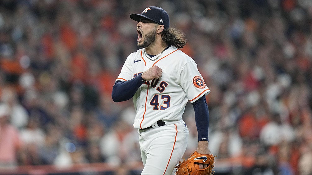 Lance McCullers Jr tras su gran labor con Astros