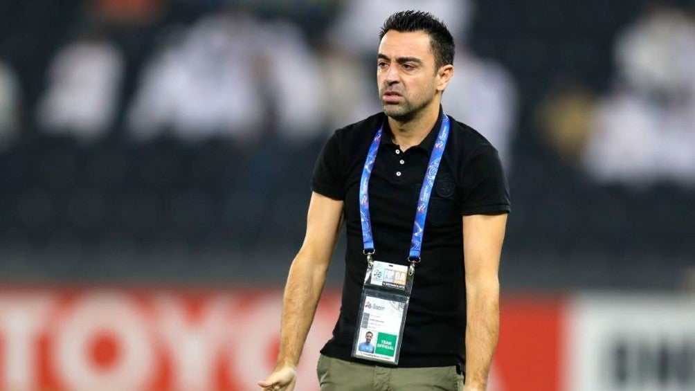 Xavi Hernández como dirigente del Al-Sadd