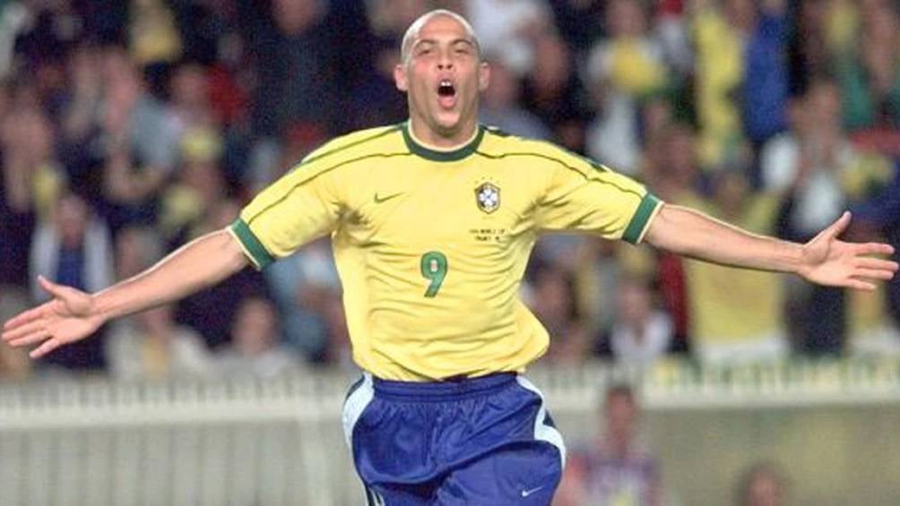 Ronaldo durante el Mundial de Francia 1998