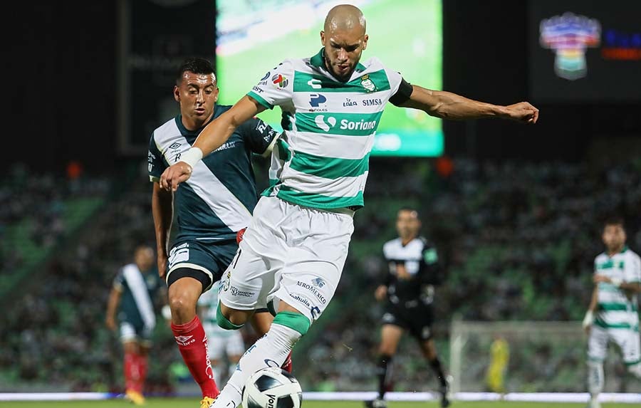 Doria en partido ante Puebla