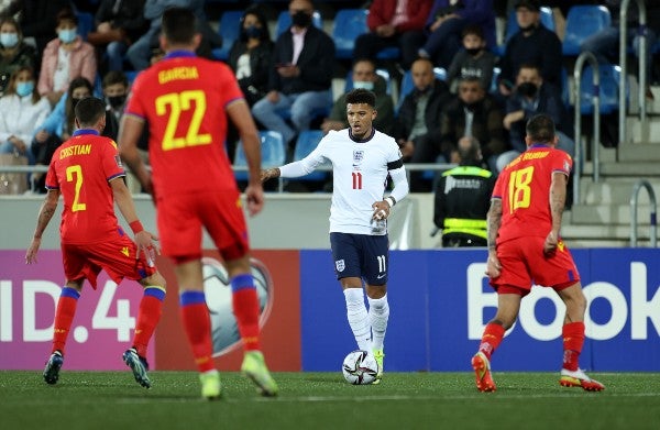 Andorra frente a Inglaterra en las Eliminatorias rumbo a Qatar 2022