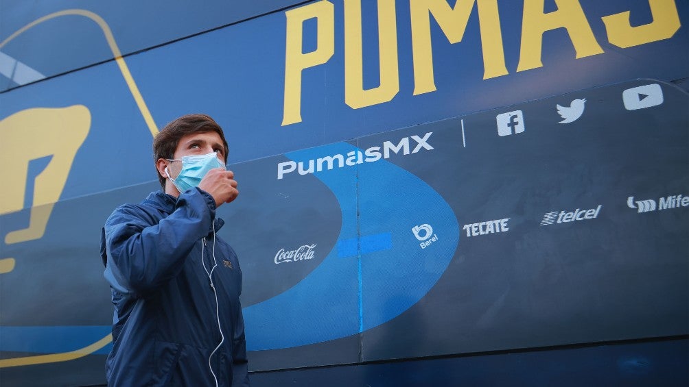 Pumas: Carlos Gutiérrez podría volver para el juego ante Juárez FC