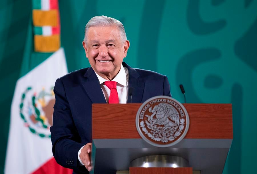 AMLO en conferencia de prensa matutina