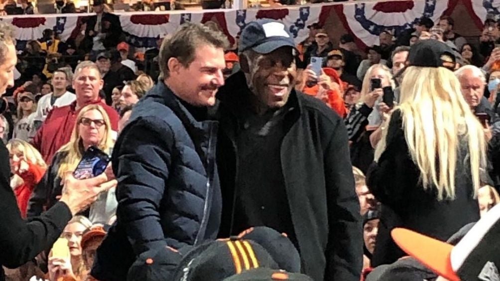 Tom Cruise con Danny Glover