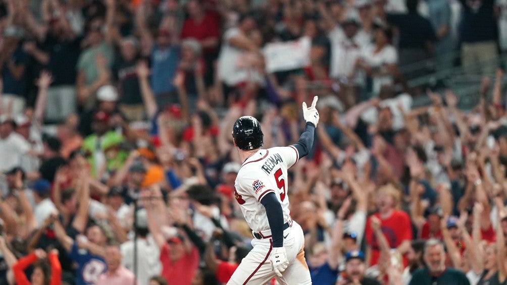 Freddie Freeman fue el héroe de los Braves